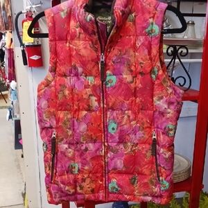 Colorful Floral Women's Vest
